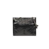 YSL/Saint Laurent Ladies NIKI SHOPPING Leather Shoulder Diagonal Handbag Handbag