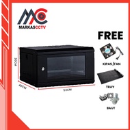 Rack Server Wallmount 6U Single Door - 6U server Rack