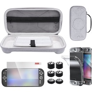Joystick Cap Tempered Film 10 Game 2TPUSwitch Protective Set 1 Host Set Accessories Case Storage Bag