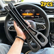 [Ready Stock] 2Pcs/set AMG Car Seat Gap Filler Side Seam Plug Strip Leak-proof Filling Strip Wallet 