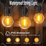 7.2M/11.2M G40 LED Bulbs String Light Water proof E26 2700K Holiday Light Outdoor Lighting 36FT 38+4