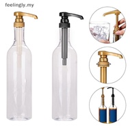 [T&B] 750ml Transparent Coffee Syrup Bee Drip Storage Dispenser Pump Bottle Squeeze Milk Bottle Hone