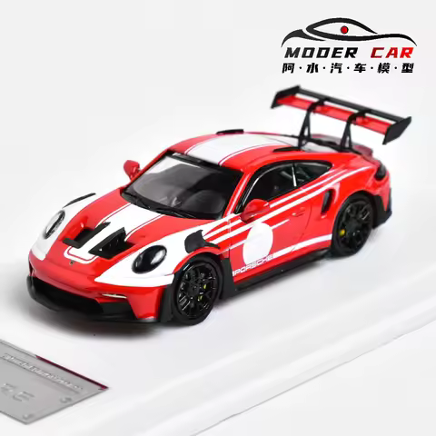 LMLF 1:64 Giftable 911 992 GT3 RS Souvenir Diecast Model Car
