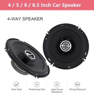☁2pcs Car Speakers 4/5/6/6.5 Inch Door Subwoofer Car Audio Coaxial Music Stereo Full Range Frequ eS