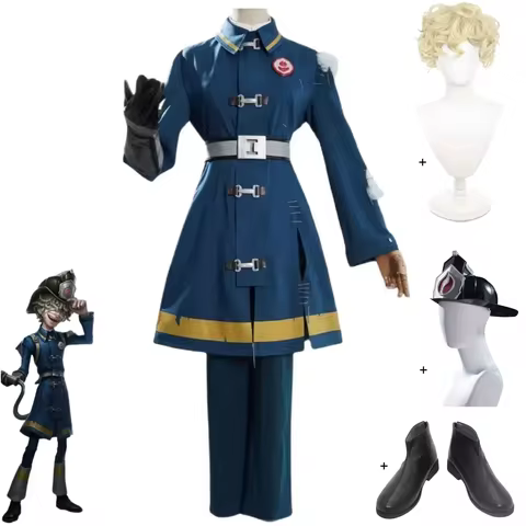 Game Identity ⅴSurvivalist Florian Brand Cosplay Costume New Survivor Fire Investigator Uniform Shoe