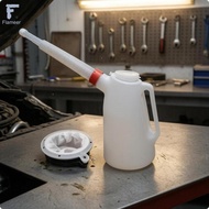 [Flameer] SiaBiced Oil Dispensing Jug Dustproof Cap Long-Spout Oil Jug