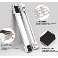 FZ Washing Machine Base With 360° Wheels Upgrade Fridge Roller Base Washing Machine Rack Stand Refri