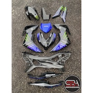 Y16 COVERSET Y16ZR MONSTER ENERGY GP 2020 Y16-ME1 ORIGINAL VELOZI YAMAHA SIAP TANAM READY STOK NEW