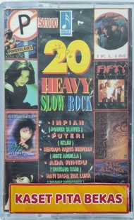 Kaset pita bekas 20 heavy slow rock impian