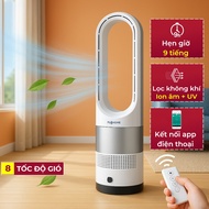 Quạt không cánh Mini lọc không khí khử khuẩn FUJIHOME BF18 Quạt kết nối Wifi có chế độ hẹn giờ
