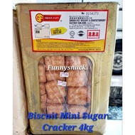 4kg Shoon Fatt Mini Sugar Cracker Biscuit Gula (No Tin Deposit)