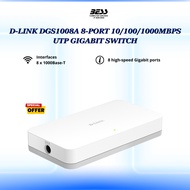 D-LINK DGS1008A 8-PORT 10/100/1000MBPS UTP GIGABIT SWITCH