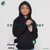 Cotton Everyday Kids Plain Hoodie Sweater Size XS-XL Age 4-15 Years Fleece