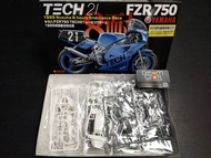 FUJIMI 1/12 BIKE5 Yamaha FZR750 85-year Shiseido TECH21 Racing Team (โมเดลรถจักรยานต์ Model DreamCra