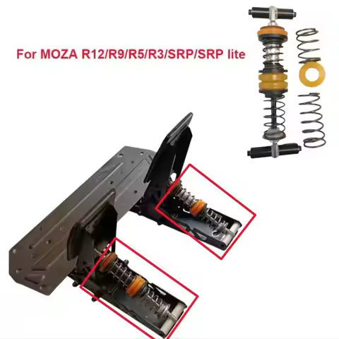 Simulated Racing Game Modification Pedal Clutch Throttle Brake Hydraulic Spring Damper Mod Kit For M