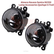 【GenuineAUTO】2PCS Nissan Fog Light for Almera Navara Sentra NV350 Lamp Accessories Qashqai X-Trail
