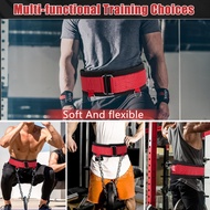 2-In-1 Dip Belt & Lifting Belt Double-Layer Weight Belts For Pull Ups Powerlifting Gym Belt For Wei