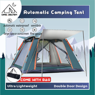 Camping Tent automatic waterproof khemah automatik Outdoor Camping tent large Kemah besar murah family tent 4-5/6-8 person