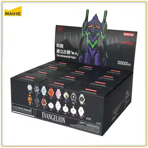 Original Boxfun Eva Evangelion The Final Mission Series Wrist Watch Blind Box Asuka Anime Peripheral
