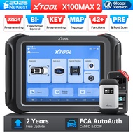 XTOOL X100 MAX2 J2534 Programming Scan Tool with Topology Map Wireless Bidirectional OBD2 Scanner
