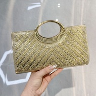 MEIFEI | Fashion Evening Clutch Bag with Water Drizzle Stripes