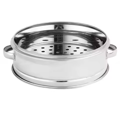 Meat Desserts Steamer Hot Pot Steamer Basket/cover Baby Food Kitchen Cookware Stainless Steel Steam 