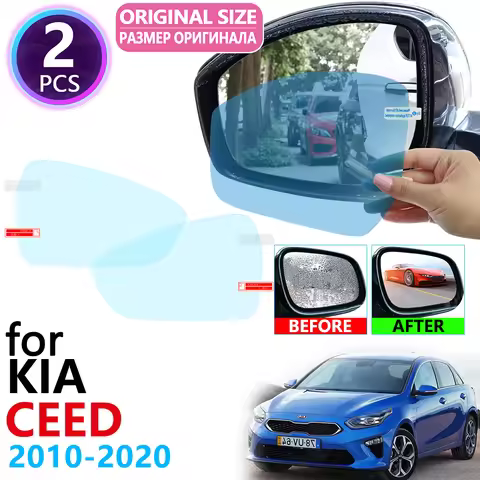 for KIA CEED ED JD CD Cee'd SW GT 2010~2020 Full Cover Rearview Mirror Rainproof Anti Fog Film Acces
