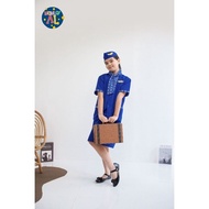 CHILDREN'S FLIGHT ATTENDANT CLOTHES 4-10 YEARS OLD/ PROFESSIONAL CLOTHES/ CARNIVAL CLOTHESPRARMUGARI