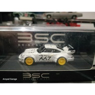 Diecast BSC Porsche RWB 964 Coast Cycles 667 White Seal