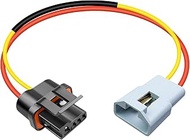 Replace PT2145 Alternator Conversion Jumper Harness, Alternator Pigtail Wiring Harness Connector 2 W