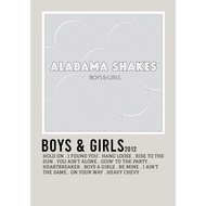 【READY STOCK】Poster Cover Album Boys & Girls by Alabama Shakes for Room/Barber/Gift/Gym