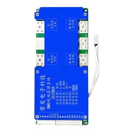 24S 72V 80A LiFePO4 Battery Protection Board Same Port with Equalization Temperature Control BMS Bat