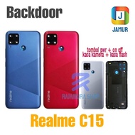 BACKDOOR REALME C15 BACK DOOR REALME C15 BACK COVER REALME C15 BACK CASING REALME C15 HOUSING REALME