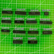 BA1407AL BA1440 BA1450S BA1604 BA3302 BA3304 BA3306 BA3310 BA3311L BA3312N BA3416 BA3506 BA3516 BA37