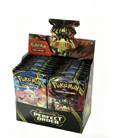 NEW 30PCS-360Pcs English Pokémon TCG: Mega Evolution Perfect order Ascended Heroes Prismatic booster