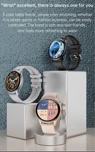 2023年 1.43 寸 AMOLED 最新款 藍芽通話 超薄  高清 智能手錶 防水 藍牙 男士 女仕用 智能手環 Smart Watch