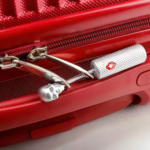 1pc Portable Security Customs Lock Overseas Customs Clearance Trolley Luggage Suitcase Backpack Padl