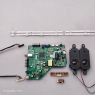LED-3238T DAWA 32" TV MAIN BOARD, POWER BUTTON, SPEAKER AND BACKLIGHT