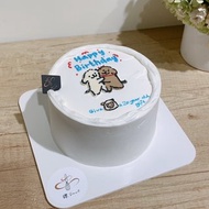 客製化蛋糕 小狗 蛋糕 甜點 台北 生日蛋糕 鑠甜點