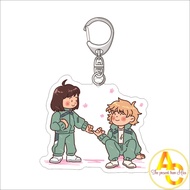 Keychain, Manga Skip And Loafer Standee Model