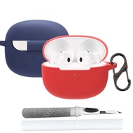 for EDIFIER Lolli3 ANC Earbuds Case Cover + Cleaning Kit, Protective Silicone Case Cover for EDIFIER