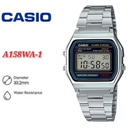 Casio A158WA-1 Youth Standard Digital Sports Men Watch