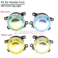 For Honda Civic Sedan Hatchback Type R FC FL1 FK7 FK8 2016-2021 LED Fog Light Front Bumper Driving L