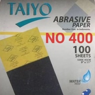 NO. 400 TAIYO WATERPROOF SAND PAPER NO. 400 TAIYO KSCW-SS GRIP SHEET PRICE PER SHEET