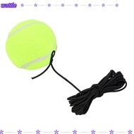 WATTLE Rebound Ball, Adjustable Rope Elastic String Tennis Training Ball, Tennis Tether Ball Yellow 