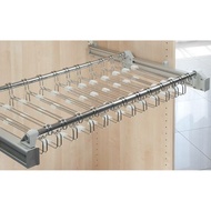 Wardrobe Pull-out Sliding Frontal Clothes Rack