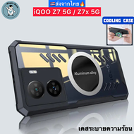 เคส iQOO Z7 5G / Z7x 5G 🔥Cooling Case เคสระบายความร้อน เคสแม่เหล็ก ติดพัดลม ส่งจากไทย🇹🇭