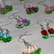 Y2K Fashion Earrings Colorful Tulips