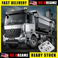 Double E E590 1/20 Alloy RC Truck 2.4G Remote Controlled Dump Trucks Tractor Engineering cars EE 590