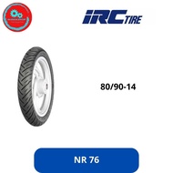 Tire IRC NR76 80/90-14 NON TUBELESS USES ORIGINAL IRC INNER TIRE